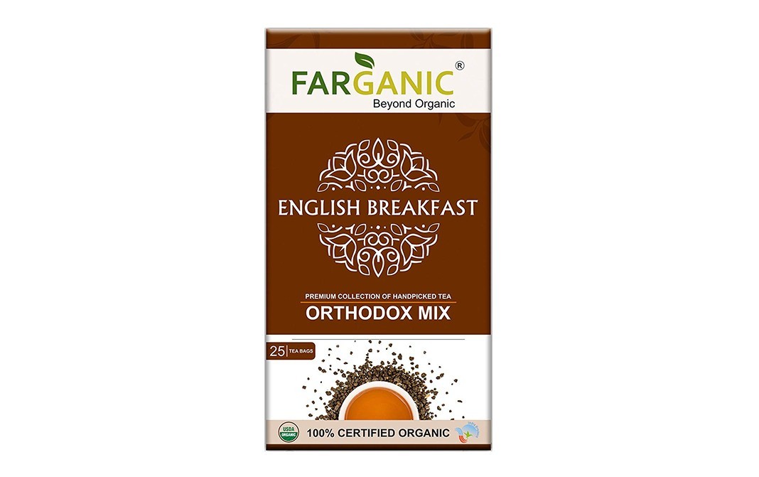 Farganic English Breakfast Orthodox Mix   Pack  25 pcs